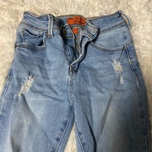 wax jeans light blue color skinny